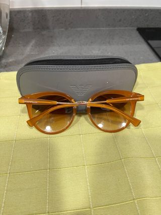 Gafas de sol Emporio Armani Marrón/Naranja