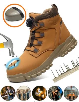 Zapatos de trabajo punta de acero hombre