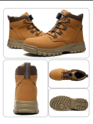 Zapatos de trabajo punta de acero hombre