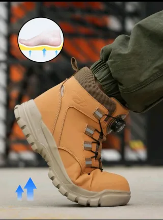 Zapatos de trabajo punta de acero hombre