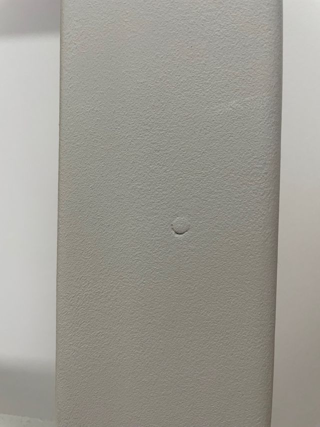 Cabecero vintage madera maciza 135/150 gris