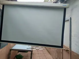 Pantalla Proyector Enrollable NEKIK /Blanco