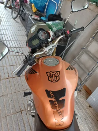 Honda CB600F Naranja Negra