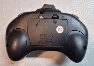 Dron plegable con cámara, mando y funda como nuevo