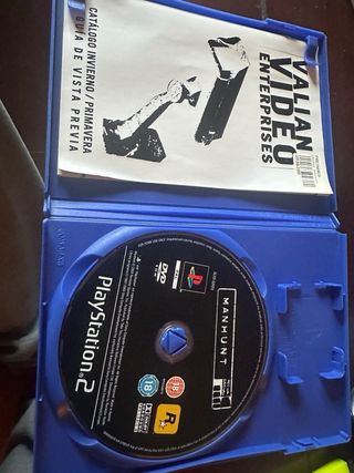 Manhunt PS2 PAL Español con manual