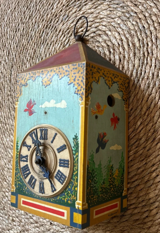 Orologio da Parete Dipinto a Mano