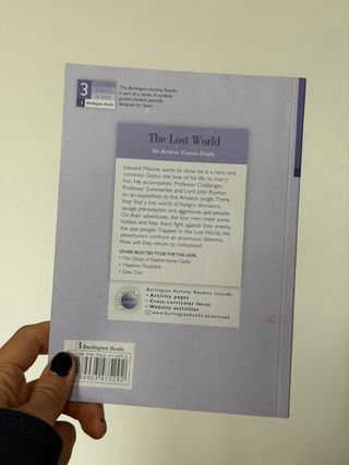 Libro THE LOST WORLD, 3ESO BURLINGTON BOOKS