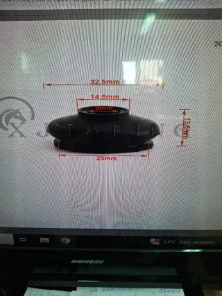 4 Gomas Rotulas para direccion Quad ATV