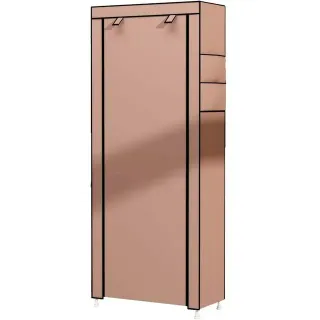 Armario Zapatero Marrón Tela NUEVO