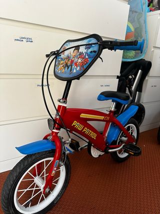 Bicicleta Patrulla Canina 12 pulgadas