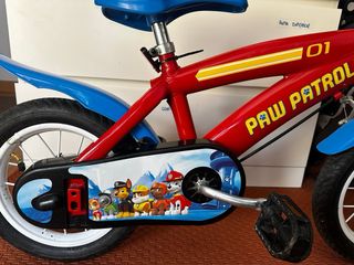 Bicicleta Patrulla Canina 12 pulgadas