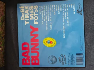 Vinilo Bad Bunny: Debí tirar mas fotos