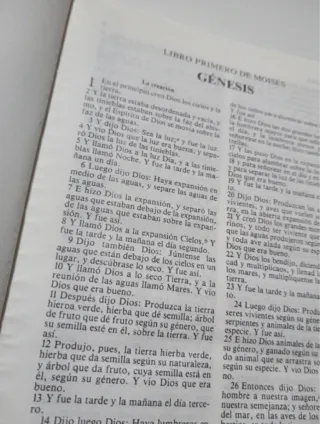 Santa Biblia Reina Valera revisión de 1960.