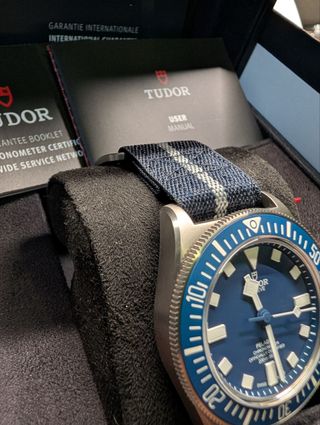 Reloj Tudor FXD Marina Nationale Azul