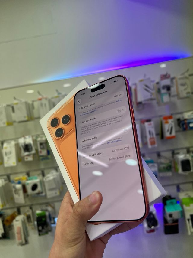 iPhone 17 Pro Max 256GB Naranja
