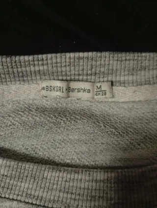 Jersey gris Bershka girl talla M