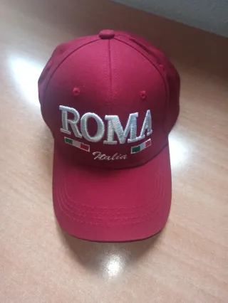 Gorra Roma Italia Roja