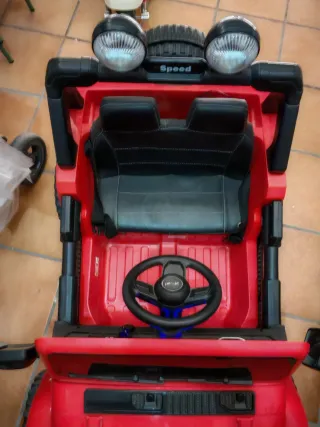 Jeep Rubicon 12V 4x4 Rojo