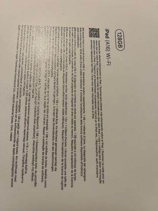 iPad 10ª Gen Amarillo + Funda logitech