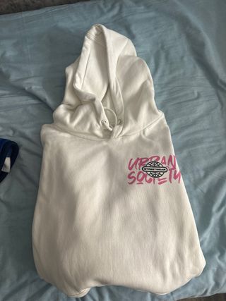 Sudadera Urban Society Blanca Talla XL