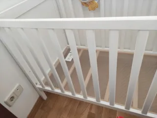 Cuna SUNDVIK IKEA Blanca 60x120 cm