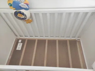 Cuna SUNDVIK IKEA Blanca 60x120 cm