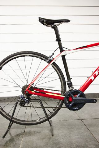 Bicicleta Trek Carbono Roja Carretera