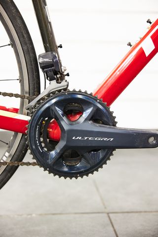 Bicicleta Trek Carbono Roja Carretera