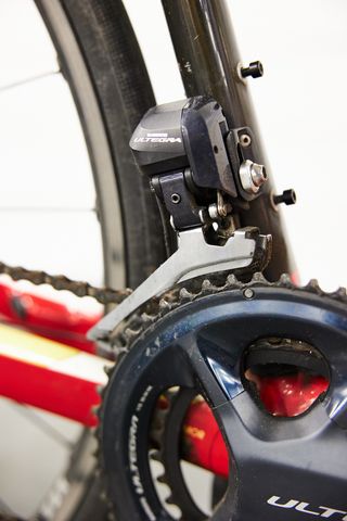 Bicicleta Trek Carbono Roja Carretera