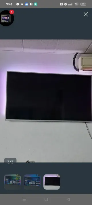 TV Philips 70 Smart 4K como nuevo