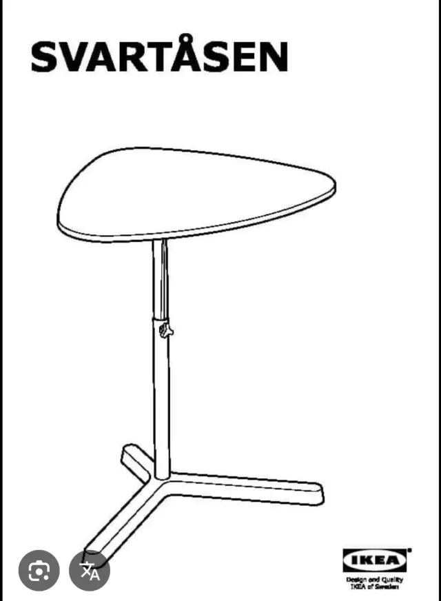 Mesa para portàtil extendible en altura 60cm ancho