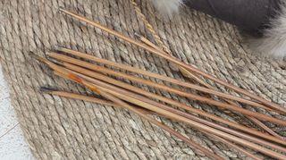 Flechas indias de madera