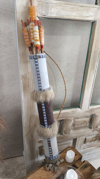 Flechas indias de madera