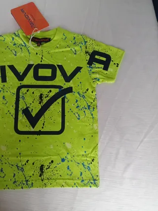 Completo Bimbo Givova Giallo Fluo 3 anni