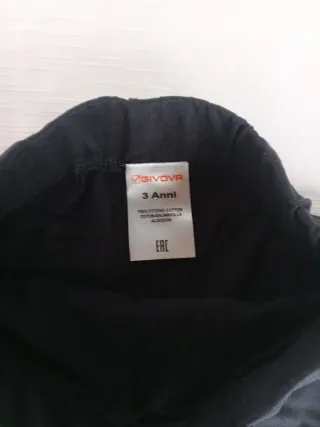 Completo Bimbo Givova Giallo Fluo 3 anni