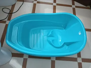 Bañera infantil azul