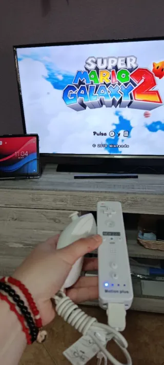 Consola Wii Blanca Completa + Accesorios