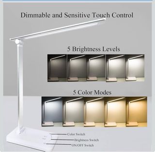 Lámpara Escritorio, USB Flexo LED