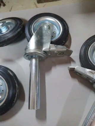 4 Ruote Girevoli Avo per Ponteggi