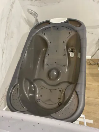 Bañera y cambiador para bebé