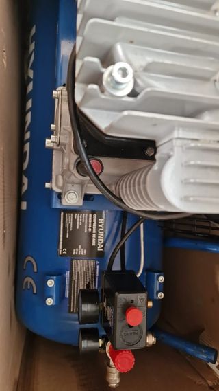 Compresor Hyundai 100L 3Hp Monofásico