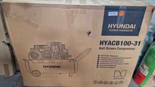 Compresor Hyundai 100L 3Hp Monofásico