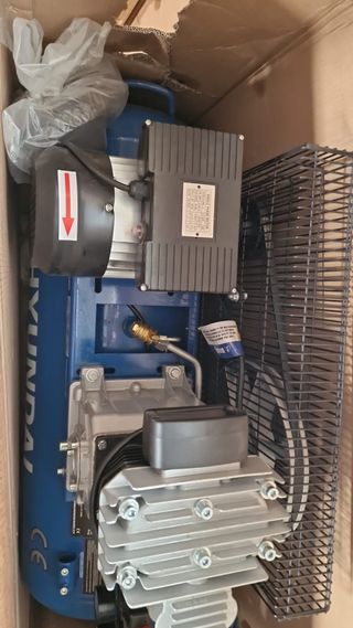 Compresor Hyundai 100L 3Hp Monofásico