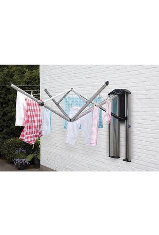 Tendedero metálico plegable