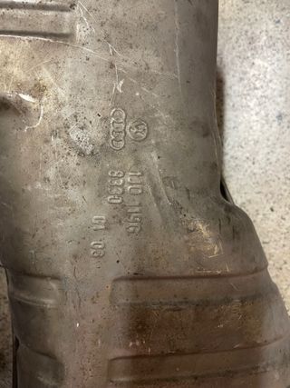 Silenciador trasero Golf IV audi a3 8l seat leon 1