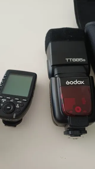 Objetivos + Flash Godox y Disparador Nikon