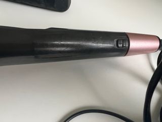 Plancha de cabello Remington negra y rosa