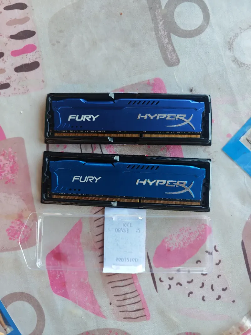 2x HyperX Fury DDR3 8GB RAM