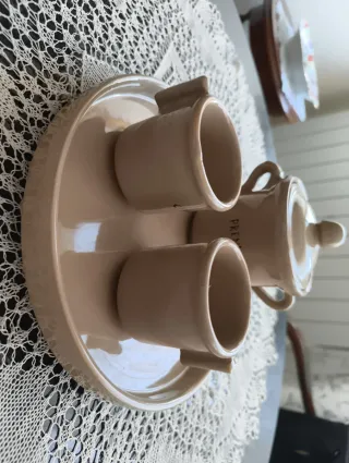 Set Tazzine Caffè  Prenditi ,Cinque, Minuti.