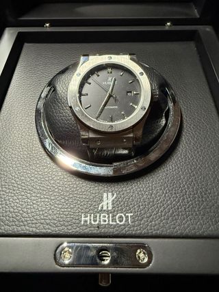 Orologio automatico di lusso con scatola espositiva